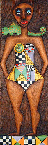 Colorful Woman