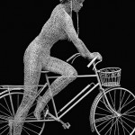 Lady and the Bicycle - Derek Kinzett